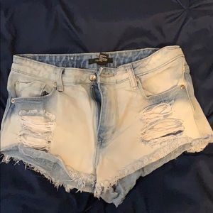 High waisted shorts